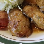 かつれつ四谷たけだ - 牡蠣バター焼きアップ