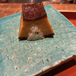 初音鮨 - 玉子焼きの握り