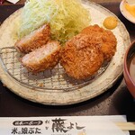 とんかつ藤よし - 味噌汁は赤味噌