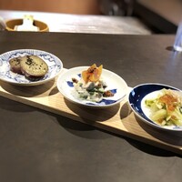食堂 ぎんみ - 季節の前菜3種