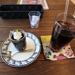 Pasta Cafe Drie - コーヒーゼリー、アイスコーヒー