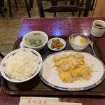 Koushuu Shuka - R3.2  日替わり定食・B.海老と玉子炒め