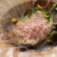 特選黒毛和牛の包み煮 すき焼き風