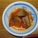 Keirin Gyouza Manzoku - ランチの漬物