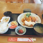 梅こころ - 定食+梅干し