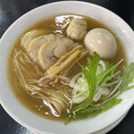 麺煌 MOGAMI - 【醤油中華＋豚飯】¥1.100＋【味玉】¥110