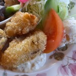 れすとらん あずまや - カキフライ3個