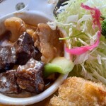 れすとらん あずまや - ジックリ煮込まれた肉が抜群！