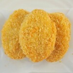 お惣菜の店　ふるや - コロッケ5個(上から)