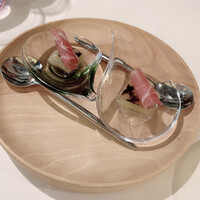 メイ - ポワローヴィネグレット、生ハム