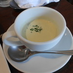 La Porta  - グリーンピースの冷製スープ