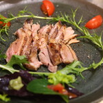 禅和庵 - コースのメイン【鴨のもも肉のロースト】