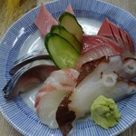まるしん - 刺身5種盛
