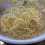 中国料理 十八番 - たんめんの麺