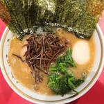 ラーメン濱野家 - ラーメン(並)＋のり・きくらげ増し