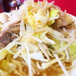 ラーメン二郎 - ヤサイ（そのまま）