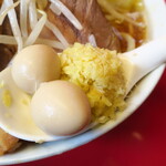 ラーメン二郎 - ショウガ半分
