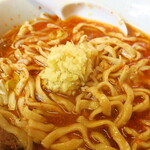 ラーメン二郎 - ここでショウガ混合♪