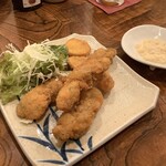 あかねや - 牡蠣とエリンギのフライ