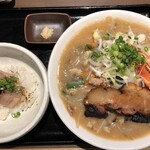 鴨出汁中華蕎麦 麺屋yoshiki - あんかけ味噌そば