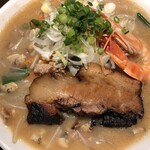 鴨出汁中華蕎麦 麺屋yoshiki - あんかけ味噌そば