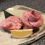 焼き肉ポパイ - 特上タンシオ