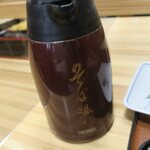 青葉 直利庵 - そば湯です