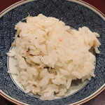 Maniwa - ・土鍋ご飯（金目鯛）