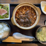 醤 - 料理写真:「麻婆豆腐定食(辛め)」@980(税込)