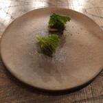 余市SAGRA - キャベツの外側を干して白レバーとかわはぎの肝