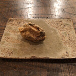 余市SAGRA - 鮑の蕎麦粉フリット