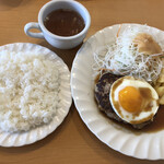 クラーク亭 - エッグハンバーグランチ　720円