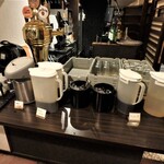 隆之屋武膳 - セルフのサービスコーヒー