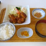 Genki Morimori - 鶏から揚げのみぞれあん定食