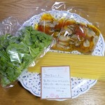 イタリア料理 アチェルボ - レシピ付き　牡蠣と菜の花のオイルソースパスタ
