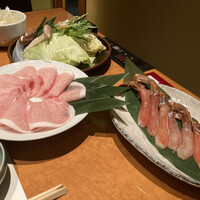 しゃぶ叙 - ＊ 豚セット　(1人前) 4,180円