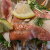 柿安ダイニング - 金目鯛のカルパッチョ風サラダ