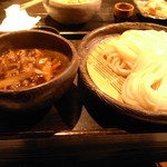 山元麺蔵 - 牛とごぼうのつけめん