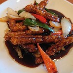 中国料理 龍薫 - 黒酢の酢豚