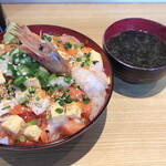 海幸 - 料理写真:ばらちらし丼1,600円+税