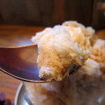 クルミドコーヒー - 水出し珈琲のかき氷