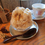 クルミドコーヒー - 水出し珈琲のかき氷