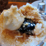 クルミドコーヒー - 水出し珈琲のかき氷