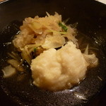 とく山 - ☆穴子の天ぷらと揚げ茄子の組み合わせ(^_-)-☆