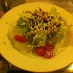 Dセットのサラダ