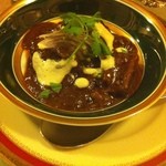 ナーガルジュナ - サービスで出してくださった、終了した余りのギアラカレー