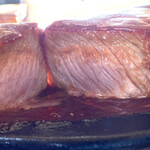 ドライブイン　ロマン - インパクトは大。肉質は下。
            浮舟さんの豚肉の方が食べやすかったな〜^^;