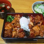 腹黒屋 - きじ重 特製たれ お吸い物＆ミニサラダ付き