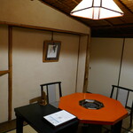 三嶋亭 本店 - 店内