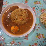 カレー専門店 ラジャ - カレーチャハン　\850(21-02)